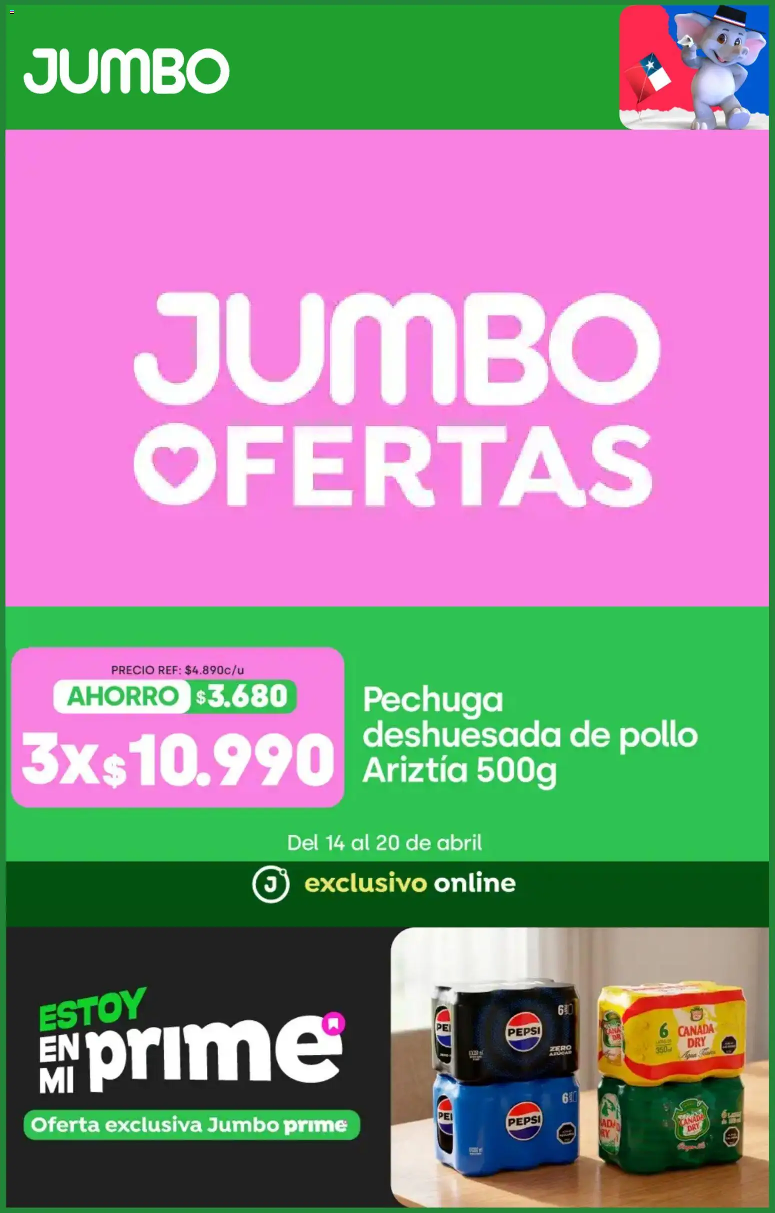 Folleto de la tienda Jumbo válido desde el 13.04.2026 