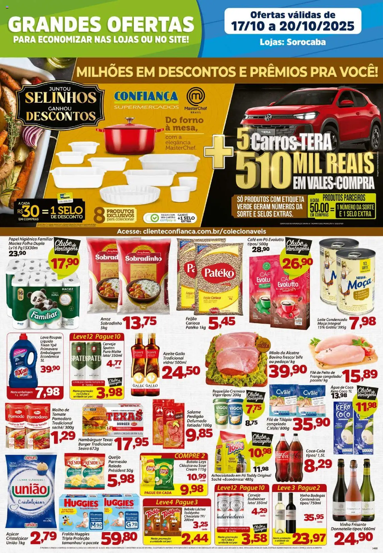 Confiança folheto "Ofertas da semana" válido a partir de 17/10/2025 - número de página 1