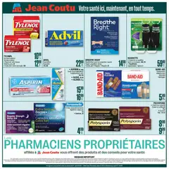 Preview of leaflet Jean Coutu - Encart Pharmacie from shop Jean Coutu is valid from Mar 26, 2026