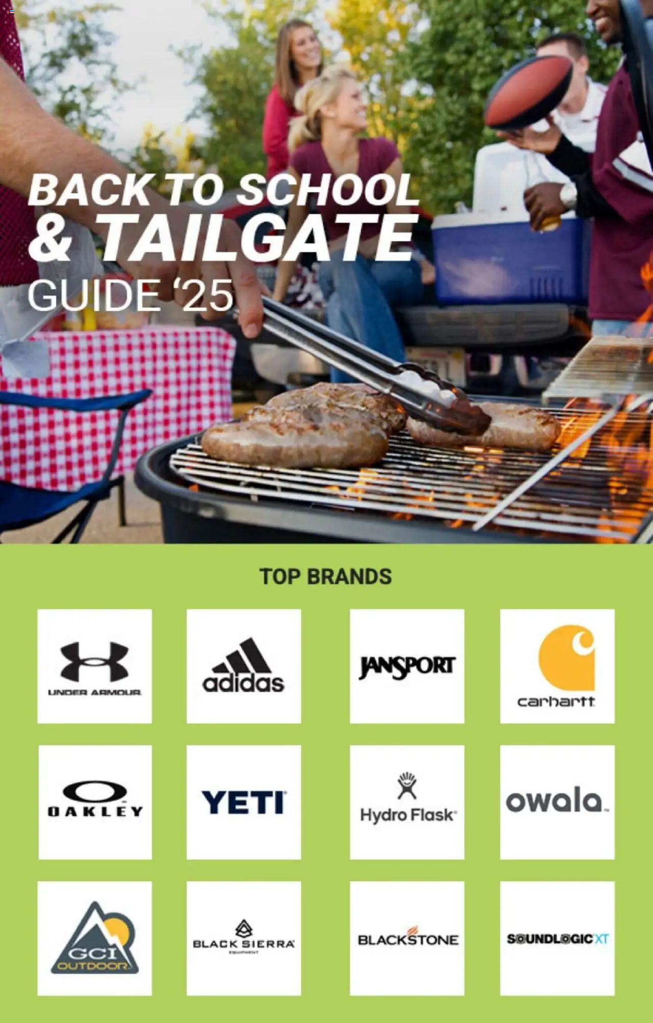 Dunham's Sports Back To School & Tailgate Guide from 07/17/2025 - Flyer - Page number 1