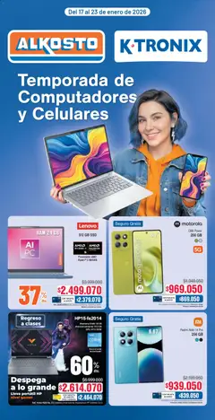  Vista previa del prospecto Catálogo del almacen Ktronix válida del 17/01/2026 al 23/01/2026
