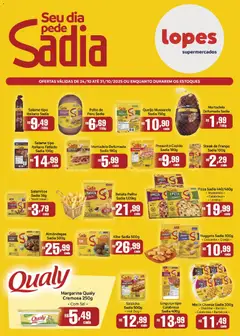 Pré-Visualização do folheto "Ofertas BRF" da loja Lopes Supermercados válido a partir de 24/10/2025