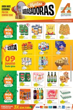 Pré-Visualização do folheto "Ofertas - SP" da loja Atacadão válido a partir de 08/01/2026