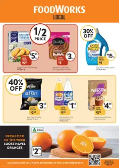 Preview of catalogue Catalogue QLD from shop Foodworks valid 10/09/2025