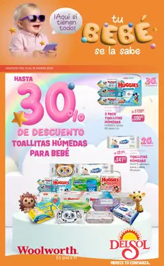 Vista previa las ofertas de la tienda Del Sol y Woolworth - Del Sol y Woolworth catálogo desde el 13/03/2026 