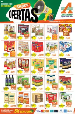 Pré-Visualização do folheto "Ofertas - RS" da loja Atacadão válido a partir de 16/02/2026