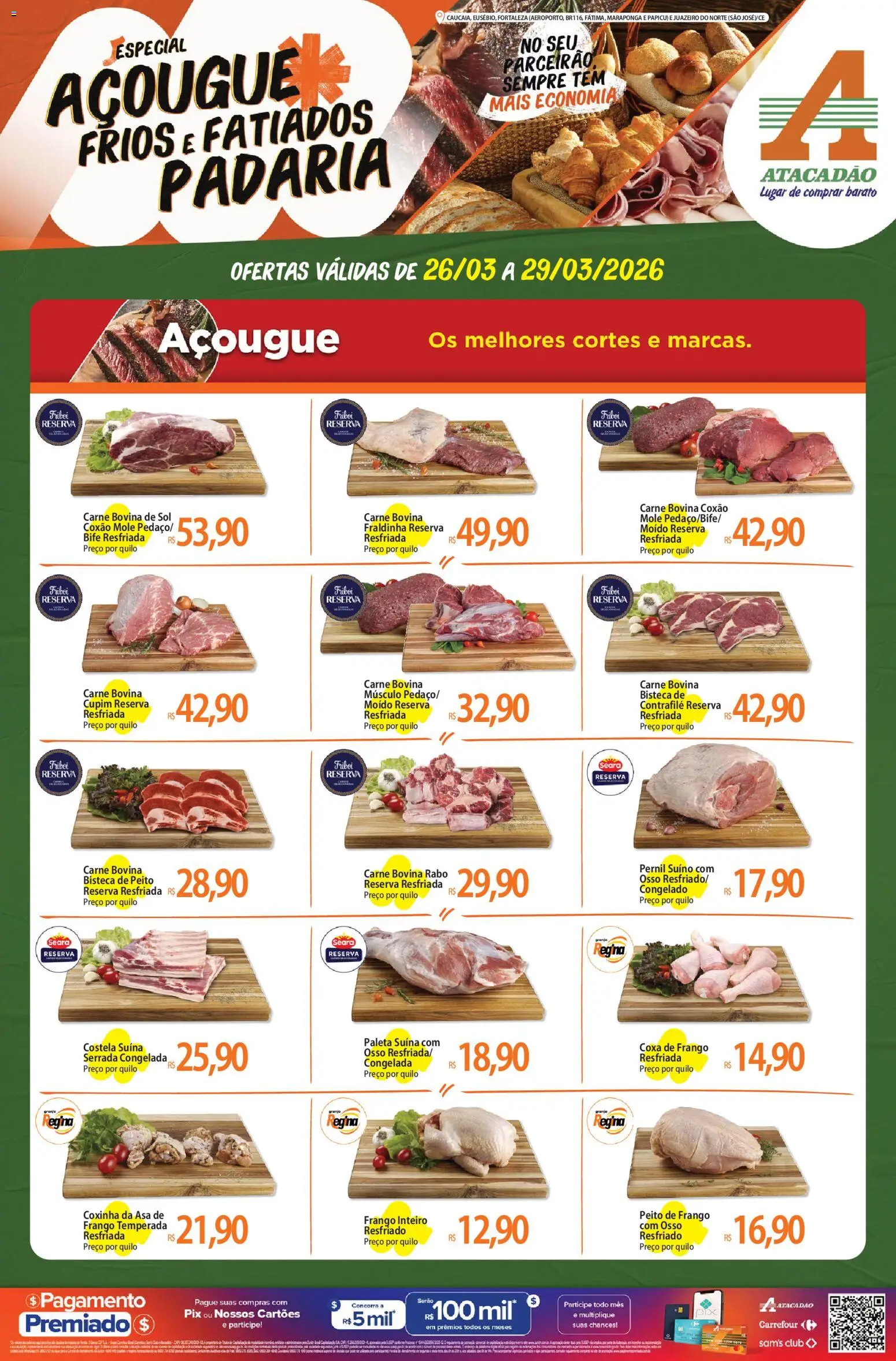 Pré-Visualização do folheto "Atacadão ofertas - CE" da loja Atacadão válido a partir de 26/03/2026