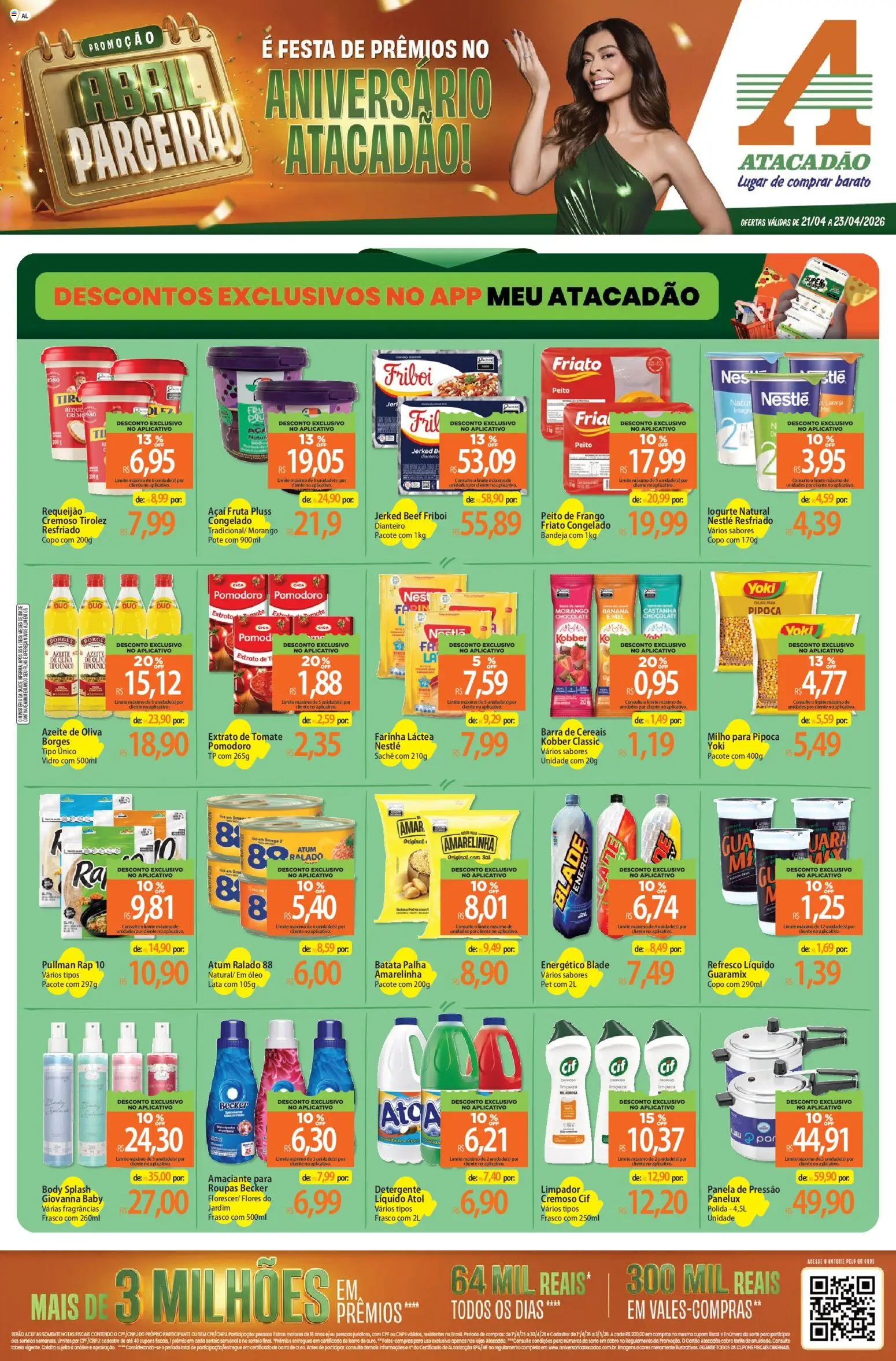 Pré-Visualização do folheto "Atacadão ofertas - AL" da loja Atacadão válido a partir de 21/04/2026