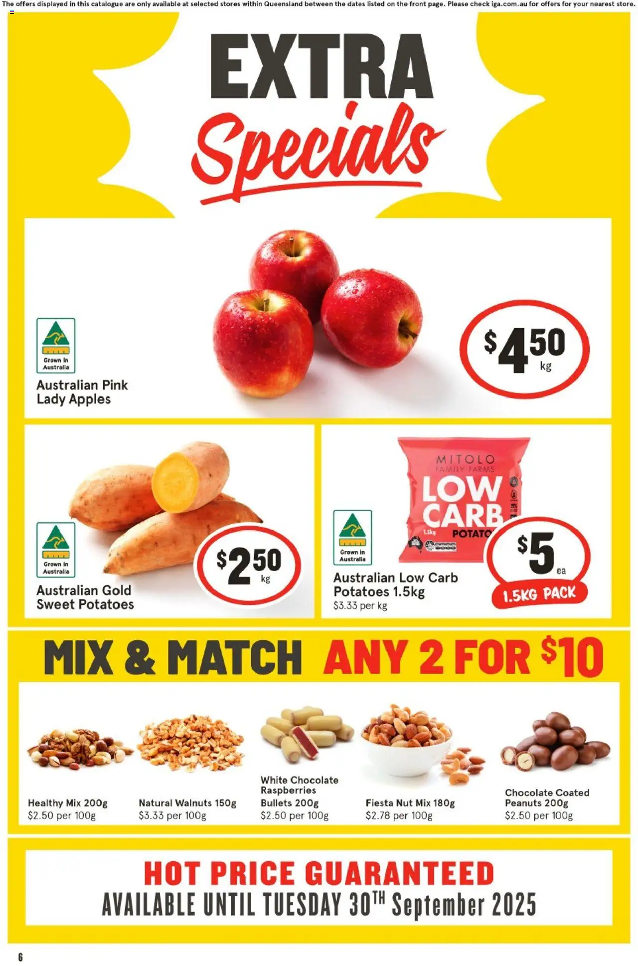 IGA catalogue valid from 03/09/2025 - page 1