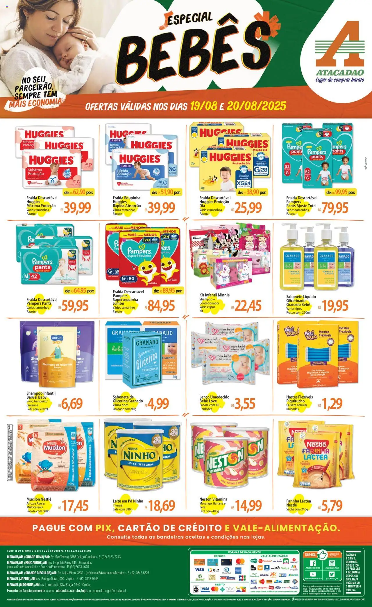 Atacadão folheto "Ofertas - AM" válido a partir de 19/08/2025 - número de página 1