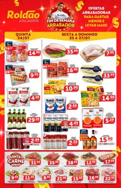Pré-Visualização do folheto "Ofertas Fim de Semana" da loja Roldão válido a partir de 25/07/2025
