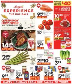 Preview of leaflet Weekly flyer / circulaire from shop Longo's is valid from Dec 04, 2025
