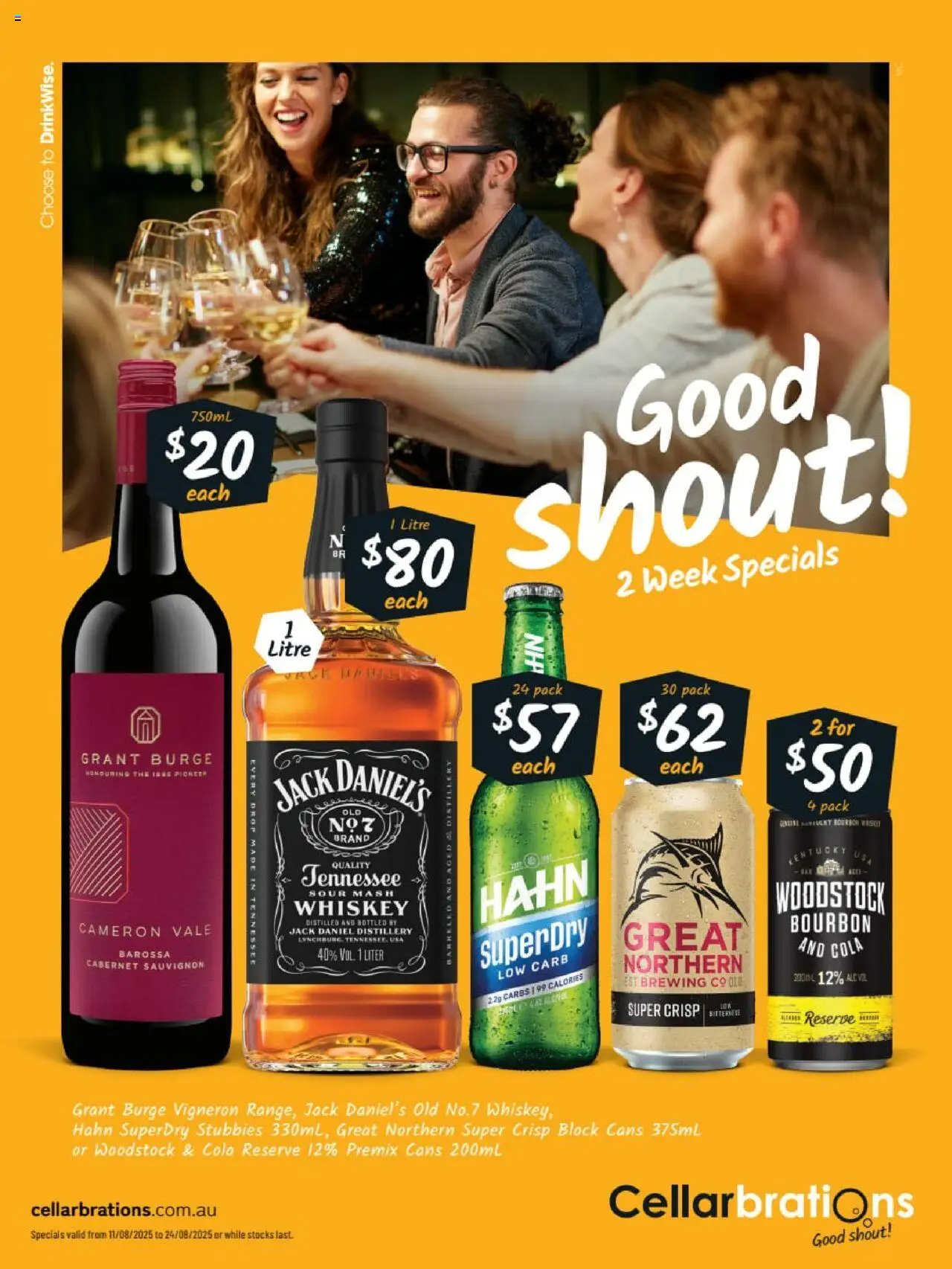 Cellarbrations catalogue valid from 11/08/2025 - page 1