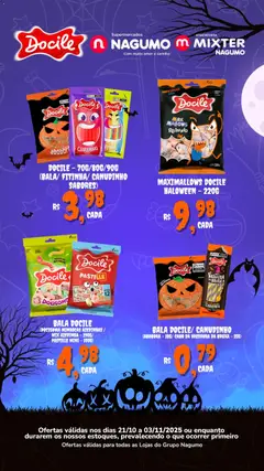 Pré-Visualização do folheto "Ofertas Docile" da loja Nagumo válido a partir de 21/10/2025