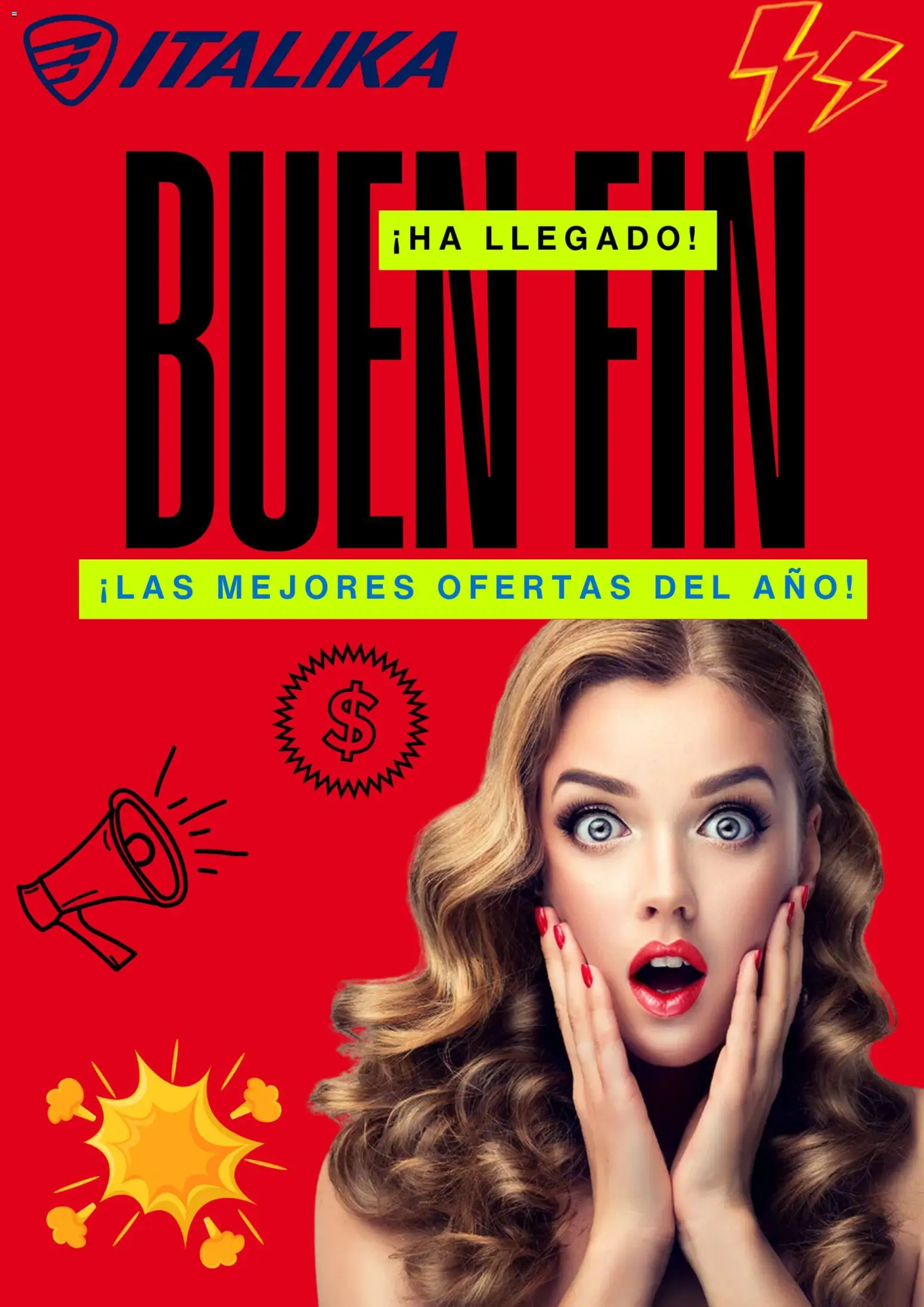 Vista previa las ofertas de la tienda Italika - Buen Fin desde el 13/11/2025 