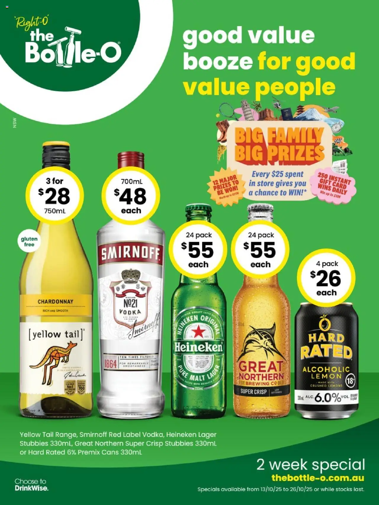 The Bottle-O catalogue valid from 13/10/2025 - page 1