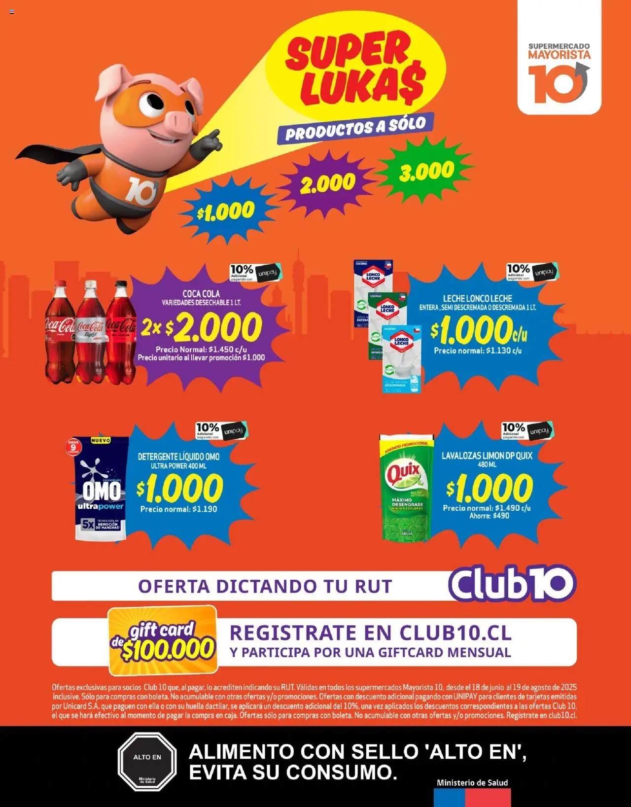 Mayorista 10 Ofertas > válido desde 16.08.2025 > número de página 1