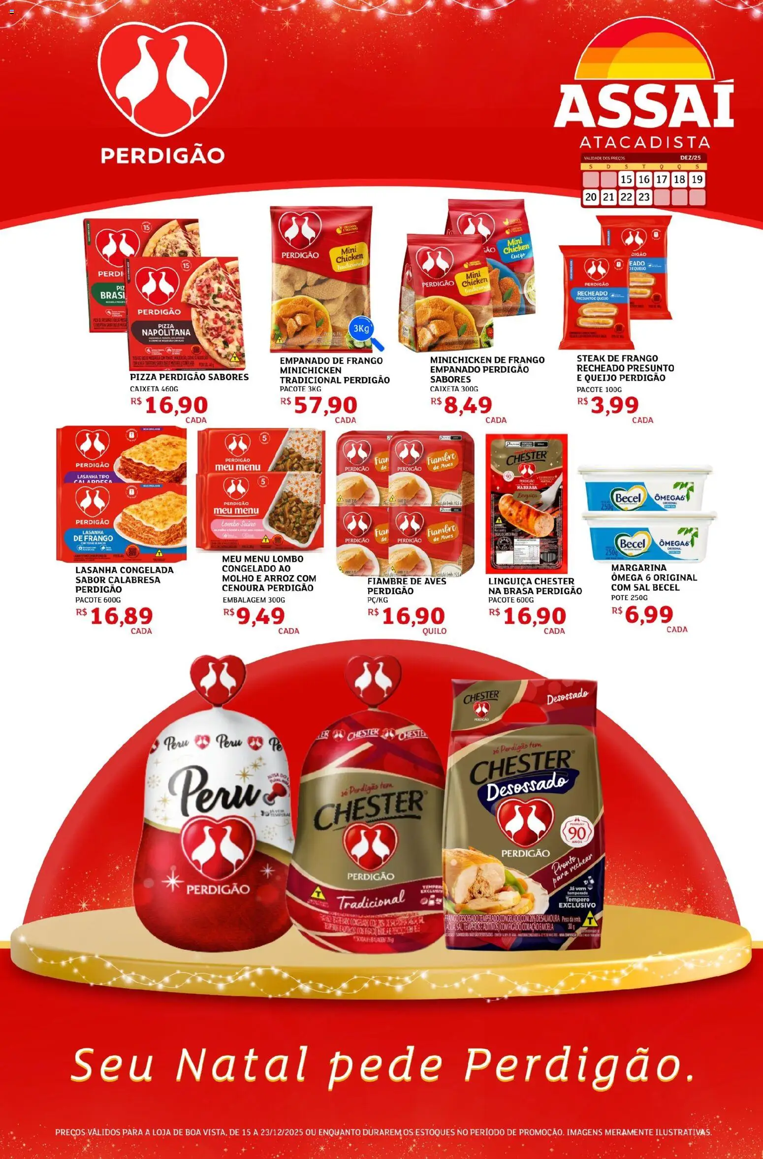 Pré-Visualização do folheto "Encarte - RR" da loja Assaí Atacadista válido a partir de 15/12/2025