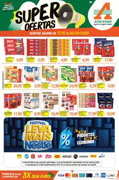 Pré-Visualização do folheto "Ofertas - SC" da loja Atacadão válido a partir de 17/10/2025