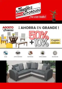 Vista previa las ofertas de la tienda Muebles Troncoso - Catálogo desde el 07/08/2025 