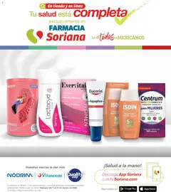 Vista previa las ofertas de la tienda Soriana - Folleto Farmacia Soriana Marzo Súper Nacional desde el 01/03/2026 