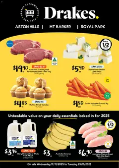 Preview of catalogue Aston Hills, Mt Barker & Royal Park - SA from shop Drakes valid 19/11/2025