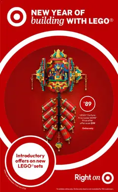 Preview of catalogue New Year of Building with LEGO from shop Target valid 19/01/2026