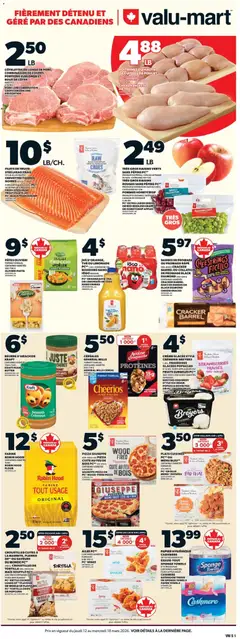 Un aperçu du dépliant Valu Mart circulaire du magasin Valu Mart est valide à partir 12 mars 2026