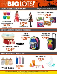 Ad Preview of Big Lots Weekly Ad from 10/16/2025