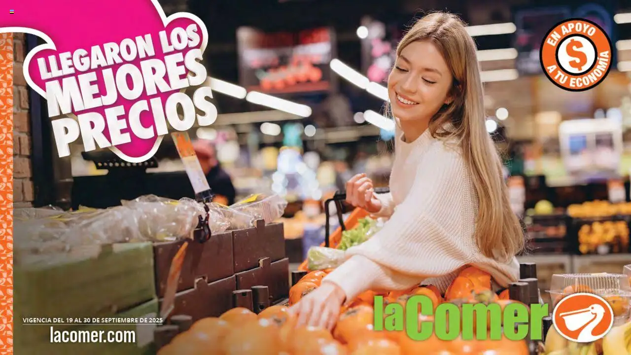 Folleto La Comer y sus promociones válidas desde el 19/09/2025 - Número de página 1