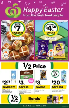 Preview of catalogue Woolworths catalogue VIC from shop Woolworths valid 11/03/2026