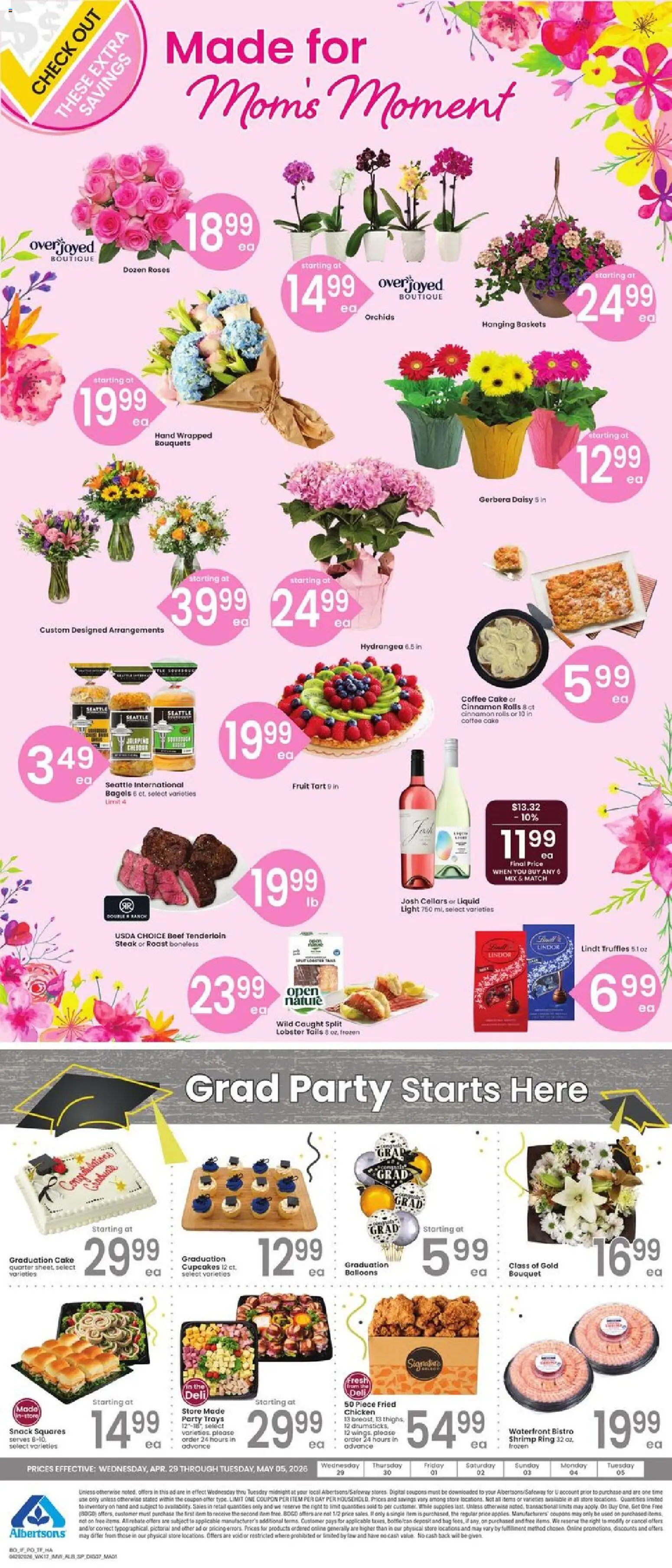 Ad Preview of Albertsons Albertsons Specialty Publication from 04/29/2026