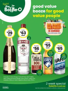 Preview of catalogue Catalogue BUNDABERG from shop The Bottle-O valid 29/09/2025
