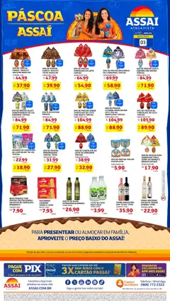 Pré-Visualização do folheto "Assaí Atacadista ofertas - GO" da loja Assaí Atacadista válido a partir de 03/04/2026