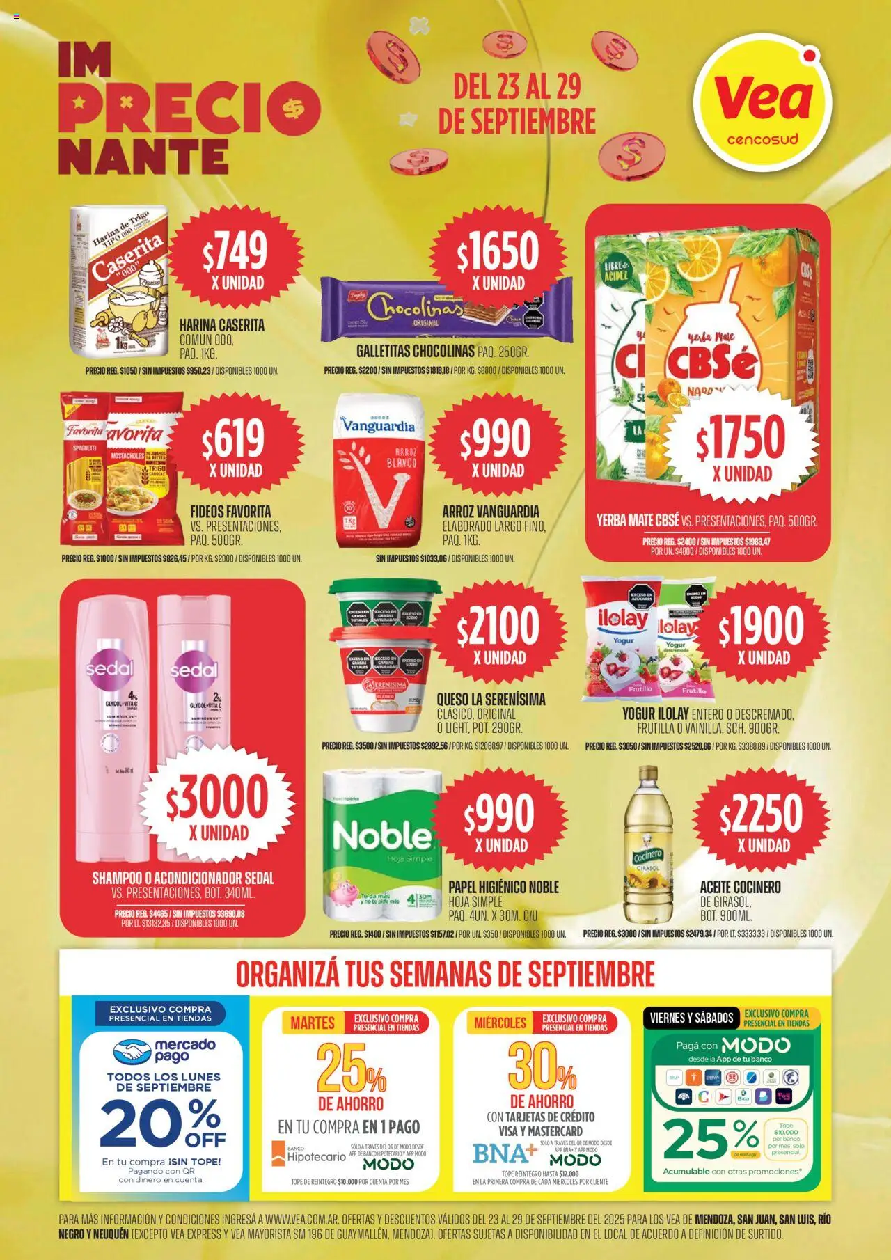 Vea Ofertas | Cuyo del 23/09/2025 >> Catálogo