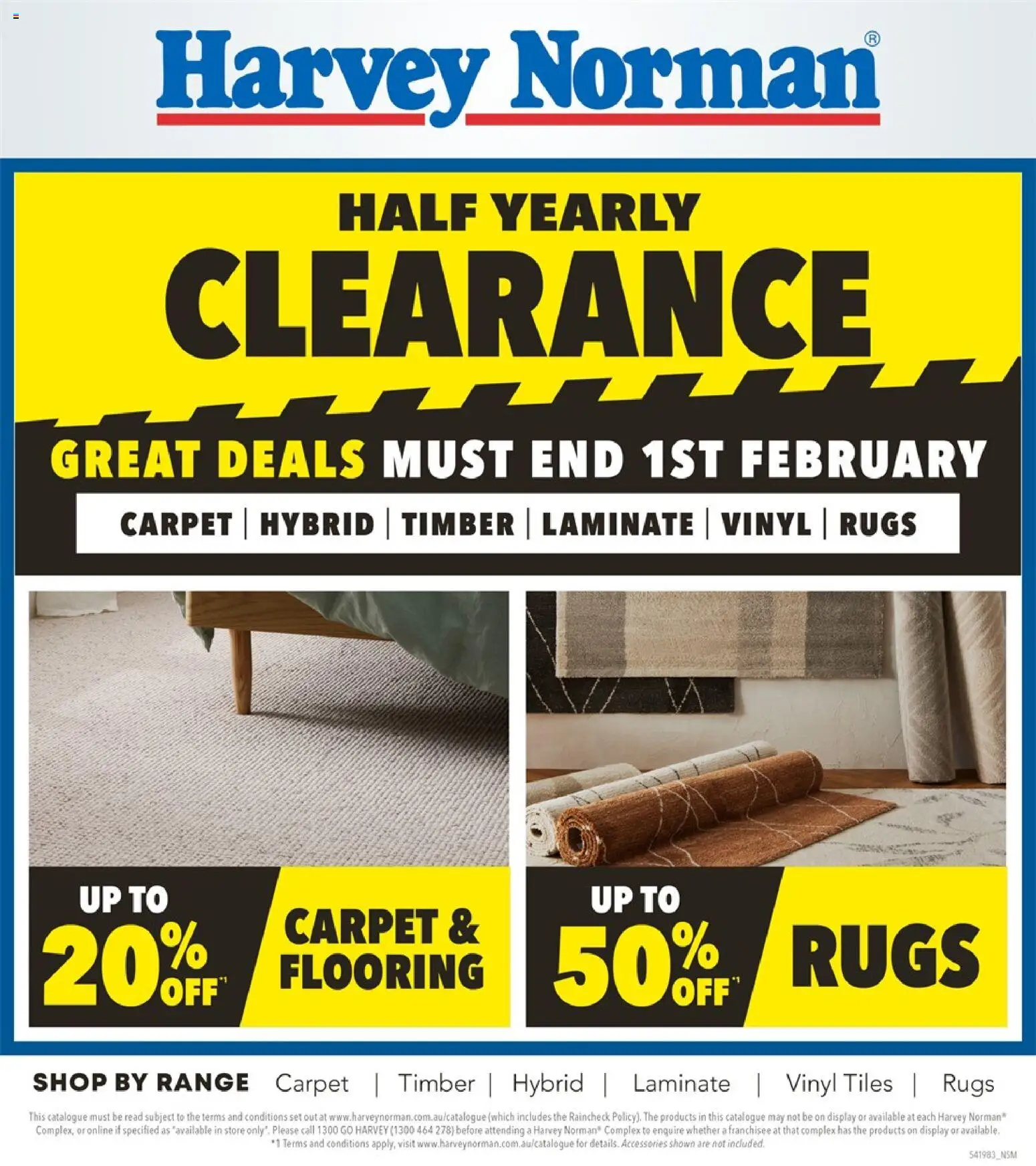 Preview of catalogue Flooring Clearance Catalogue from shop Harvey Norman valid 24/12/2025