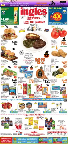 Ad Preview of Ingles Weekly Ad from 10/29/2025 | Page: 1