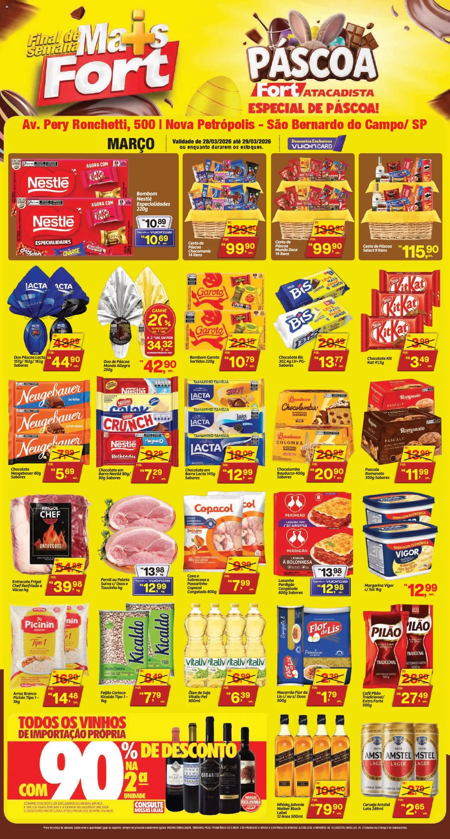 Pré-Visualização do folheto "Fort Atacadista - Ofertas da semana" da loja Fort Atacadista válido a partir de 28/03/2026