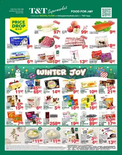 Preview of leaflet Weekly flyer / circulaire from shop T&T Supermarket is valid from Dec 12, 2025