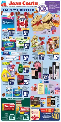 Preview of leaflet Jean Coutu weekly flyer from shop Jean Coutu is valid from Apr 02, 2026