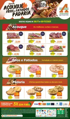 Pré-Visualização do folheto "Ofertas - SP" da loja Atacadão válido a partir de 06/11/2025