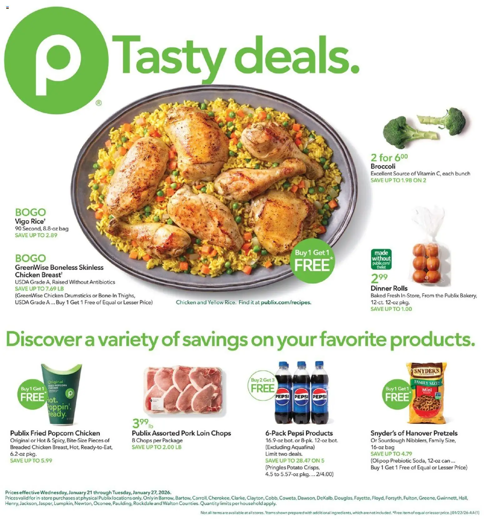 Ad Preview of Publix Weekly Ad from 01/21/2026