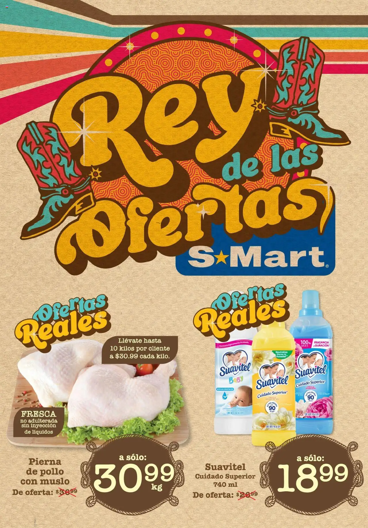Folleto de Feria - Juarez S-Mart y sus promociones válidas desde el 29/07/2025 - Número de página 1