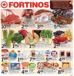 Un aperçu du dépliant Weekly flyer / circulaire du magasin Fortinos est valide à partir 9 oct. 2025