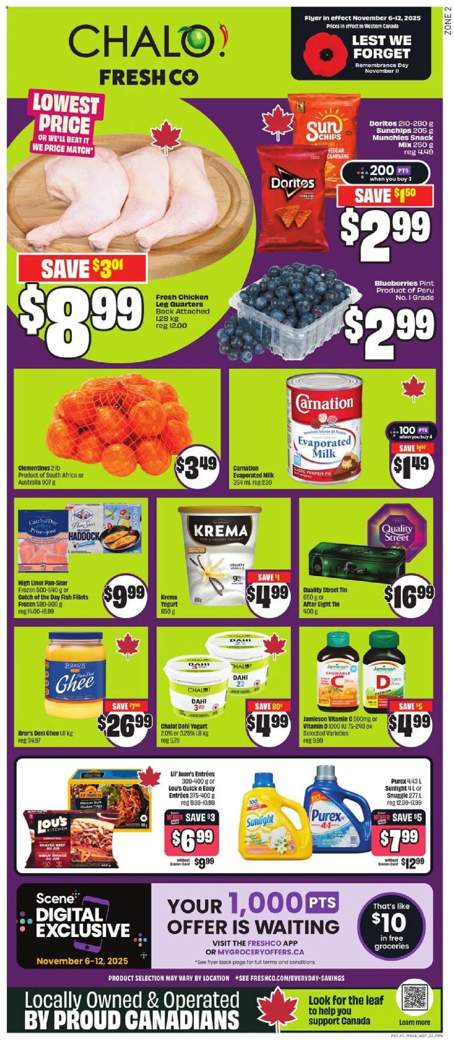 Preview of leaflet Weekly Flyer - AB from shop FreshCo is valid from Nov 06, 2025
