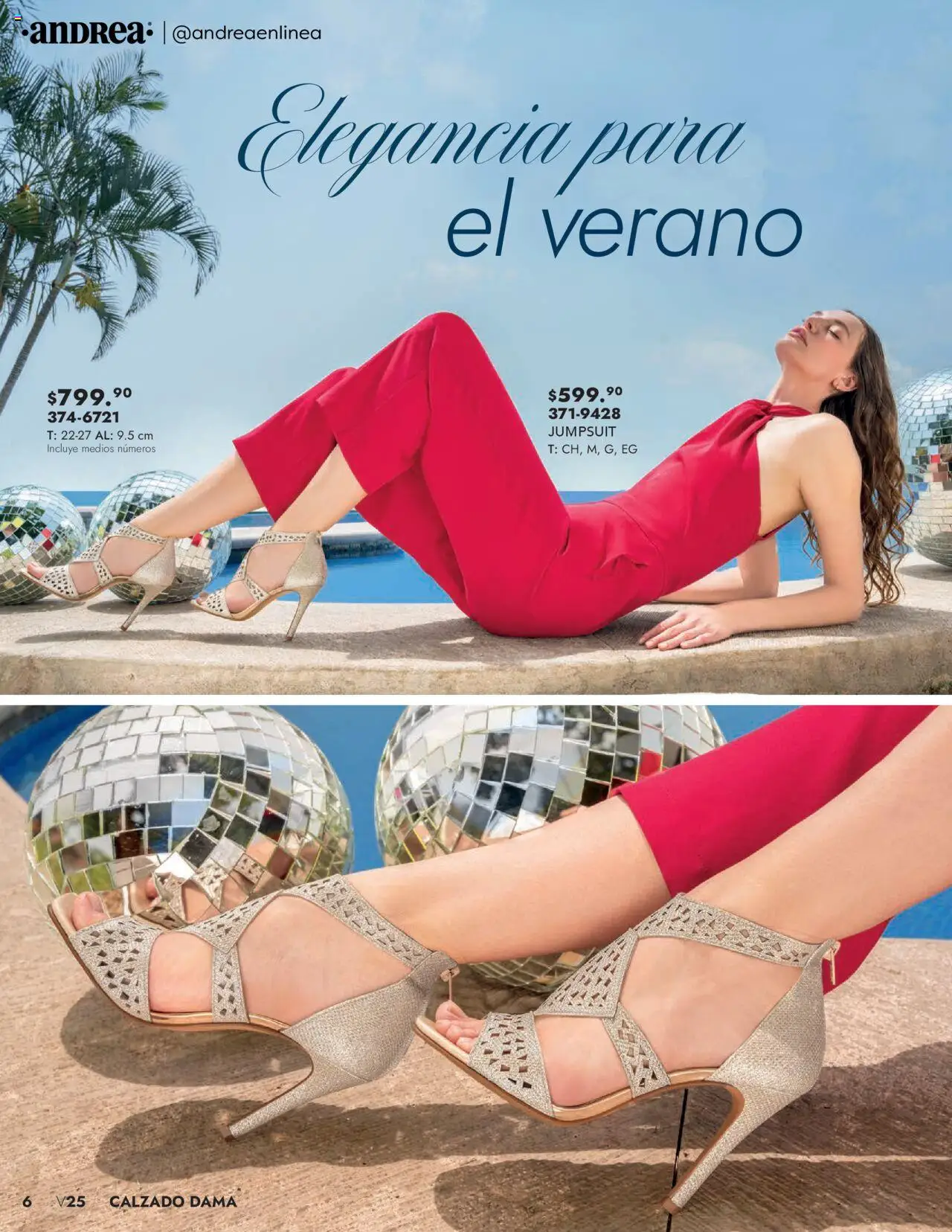 Catálogo Calzado Dama Andrea y sus promociones válidas desde el 25/05/2025 - Número de página 6