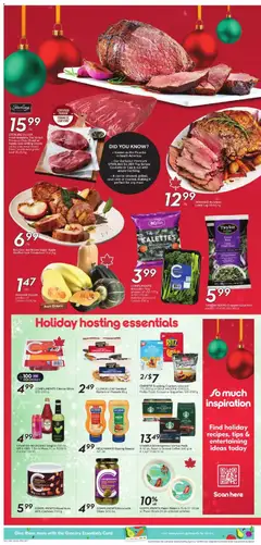 Preview of leaflet Weekly flyer / circulaire from shop Sobeys is valid from Dec 11, 2025 | Page: 5