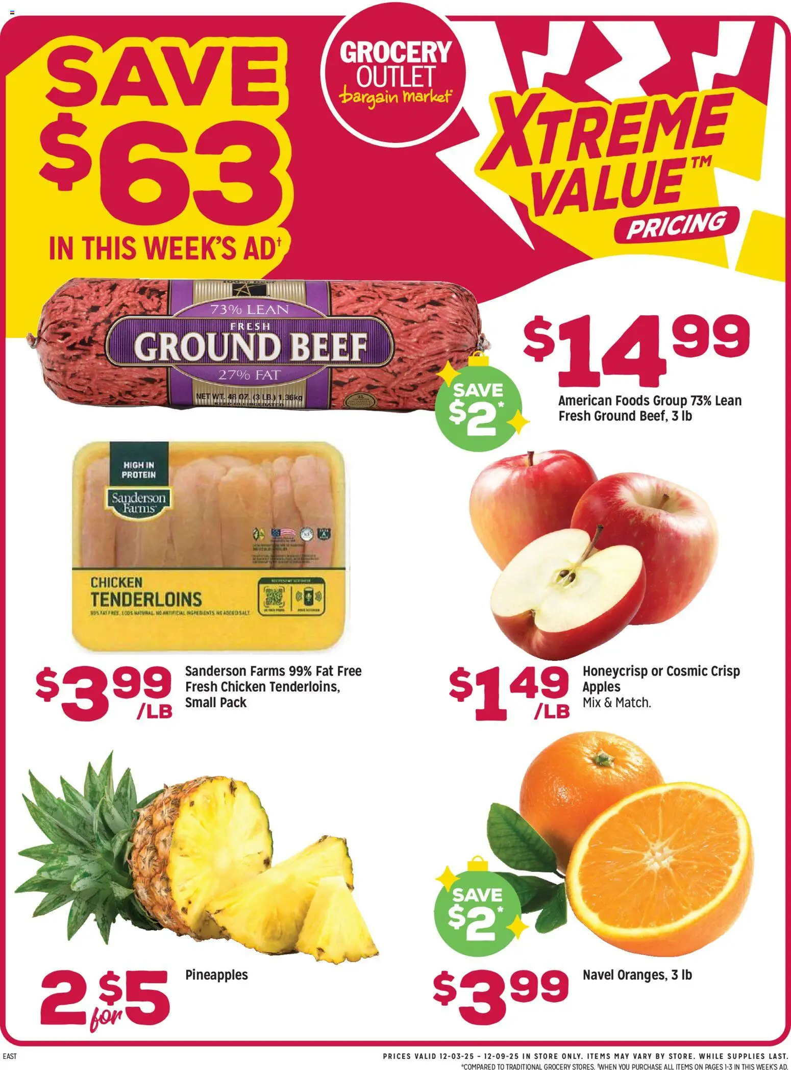 Ad Preview of Grocery Outlet Weekly Ad from 12/03/2025