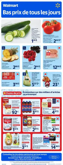 Preview of leaflet Walmart circulaire from shop Walmart is valid from Mar 26, 2026