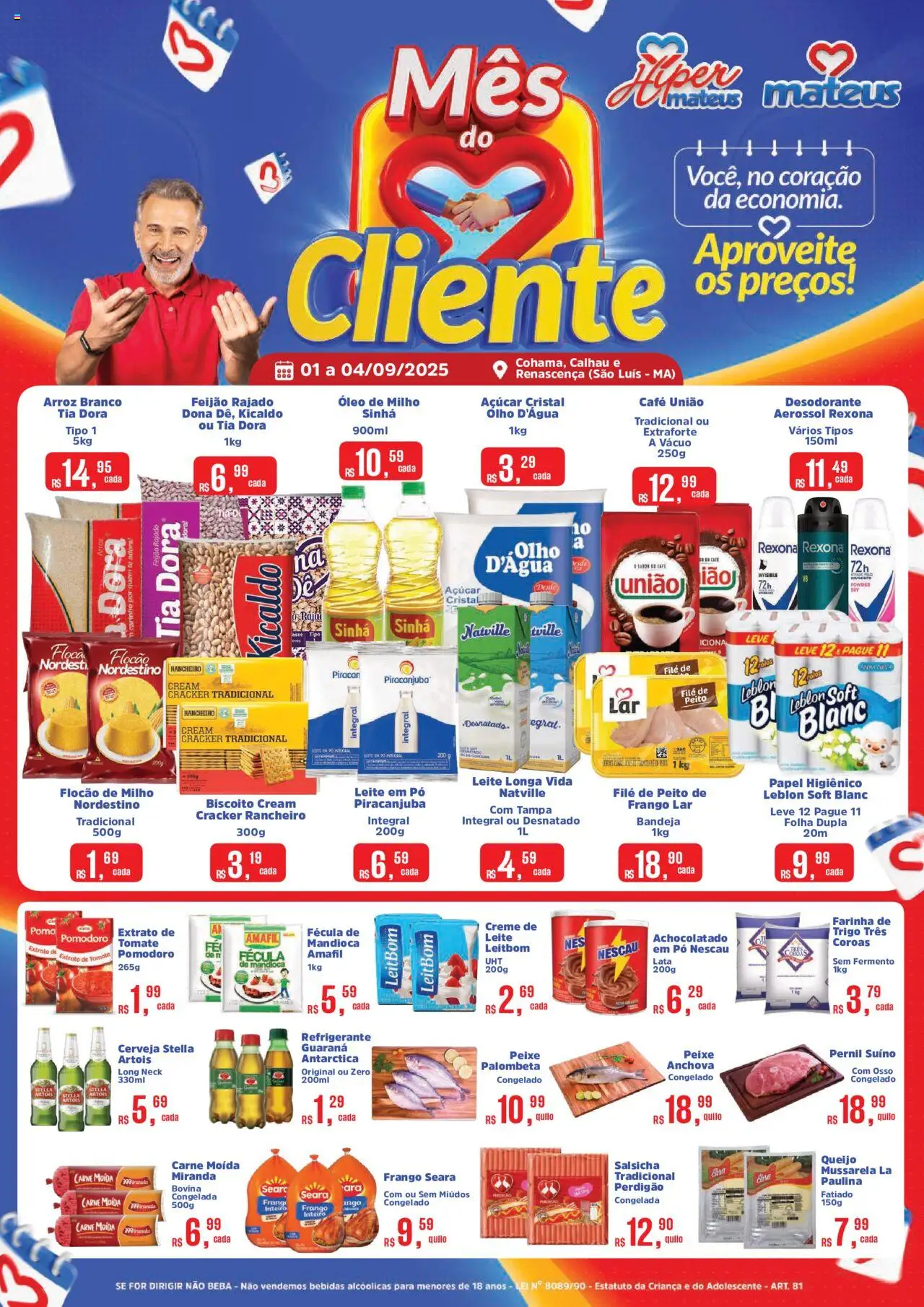Mateus folheto "Ofertas da semana" válido a partir de 01/09/2025 - número de página 1